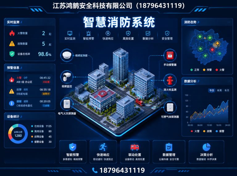 沧州消防通信指挥展示图